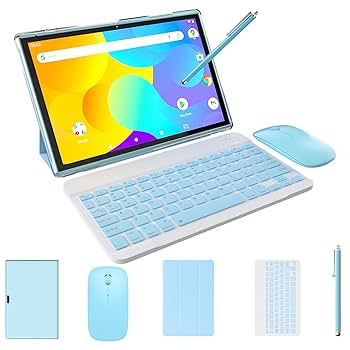 Androidタブレットアクセサリー Coopers Tablet With Keyboard Mouse Amazon.com : Android 15 Tablet, 10 inch 18GB RAM 128GB ROM